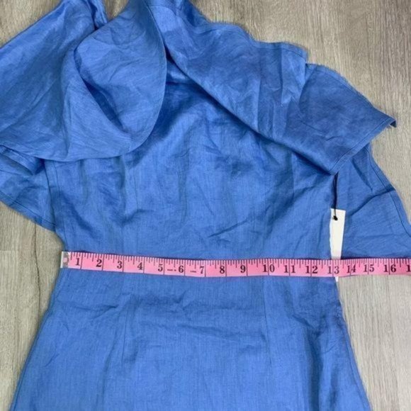 Capulet x Revolve Clara One Shoulder Linen Dress - Picture 5 of 11